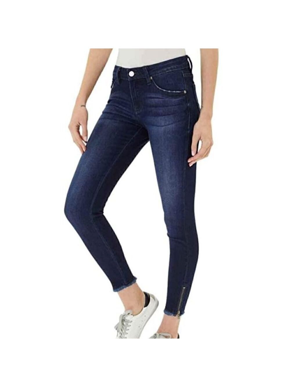 KANCAN Austyn Low Rise Ankle Skinny Jeans Size 24 Dark Wash